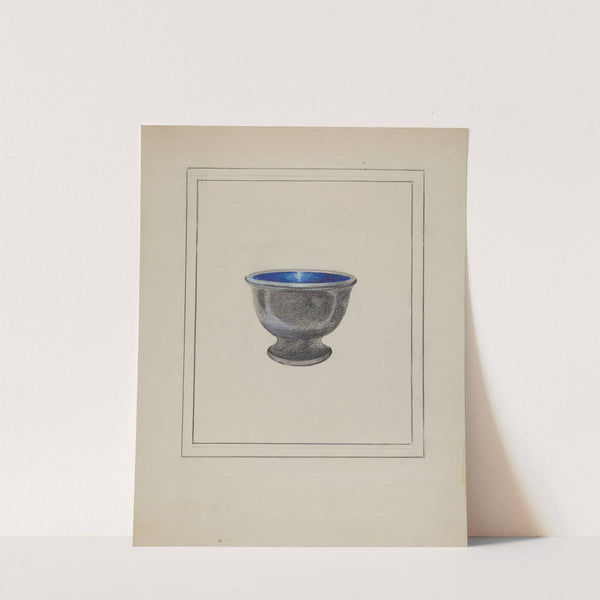 Pewter Salt or Sugar Bowl by Sara Garfinkel