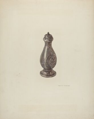 Pewter Salt Shaker