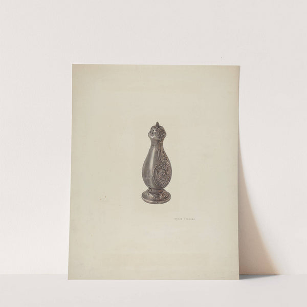 Pewter Salt Shaker by Orrie McCombs