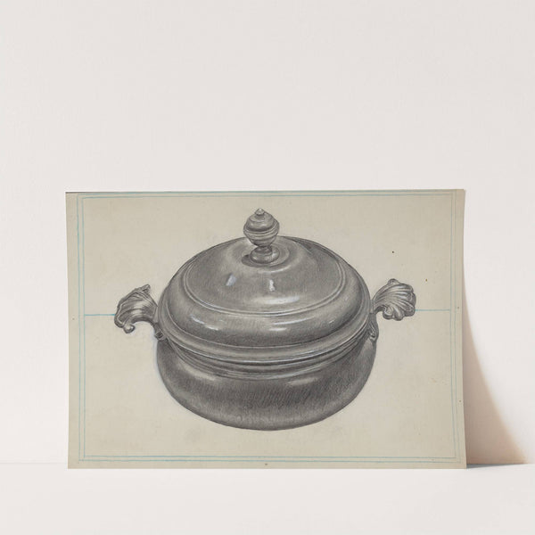 Pewter Soup Tureen by James O'Mara