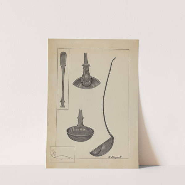 Pewter Spoon by Matthew Mangiacotti
