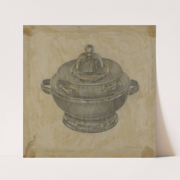 Pewter Sugar Bowl by Harry Goodman