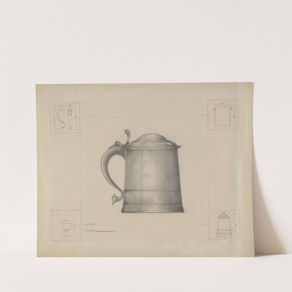 Pewter Tankard by Henry Meyers