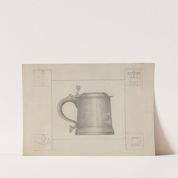 Pewter Tankard by Henry Meyers