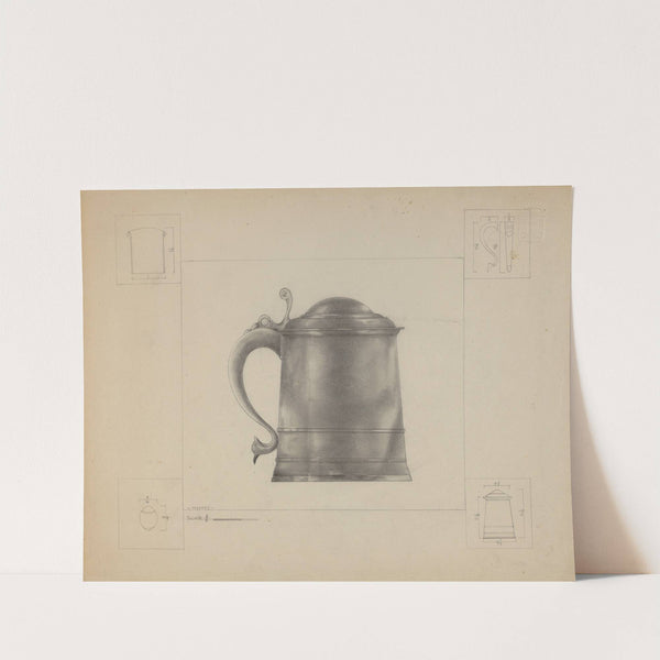 Pewter Tankard by Henry Meyers