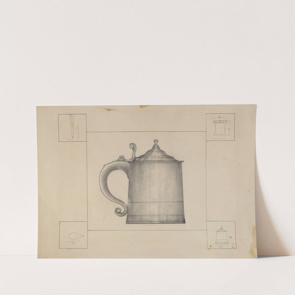 Pewter Tankard by Henry Meyers