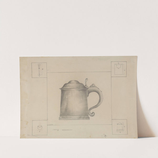 Pewter Tankard (c. 1936) by Henry Meyers