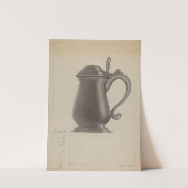 Pewter Tankard by A. Zaidenberg