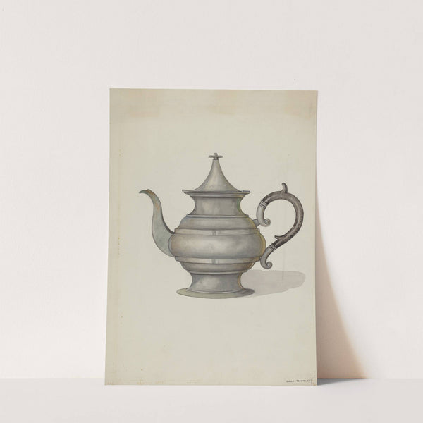Pewter Teapot by Dana Bartlett