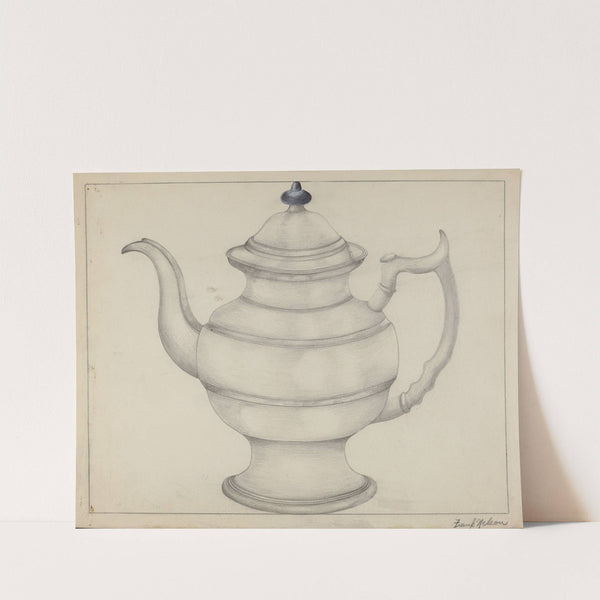 Pewter Teapot by Frank Nelson