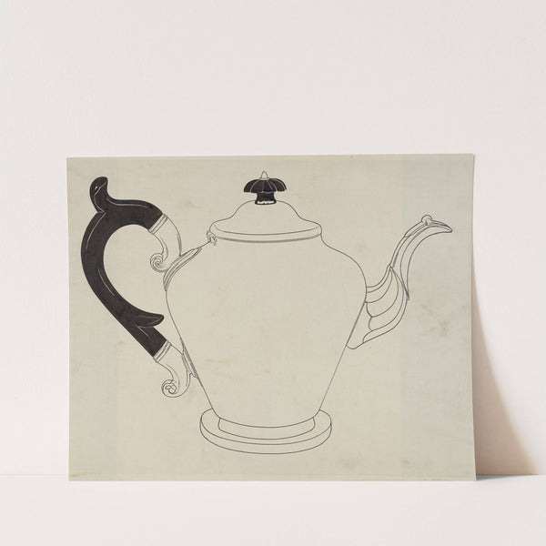 Pewter Teapot by Harry Goodman