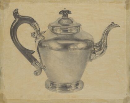 Pewter Teapot