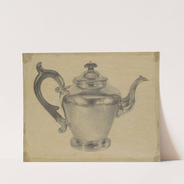Pewter Teapot by Harry Goodman