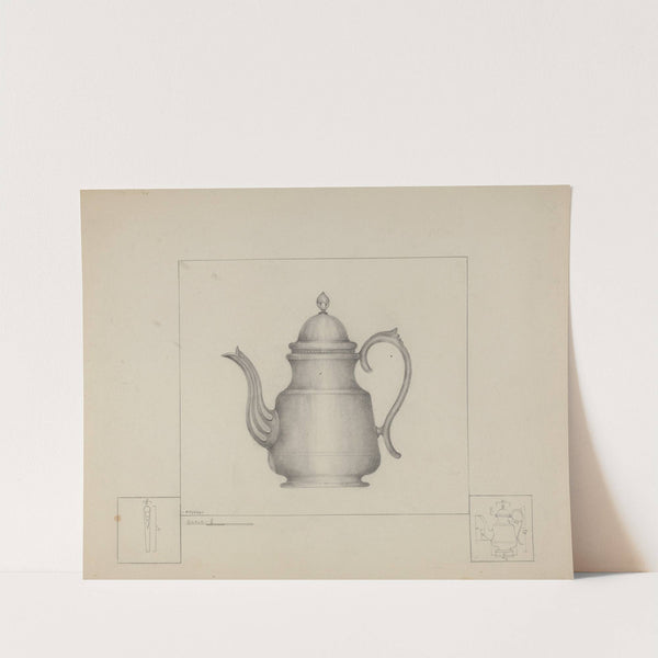 Pewter Teapot by Henry Meyers