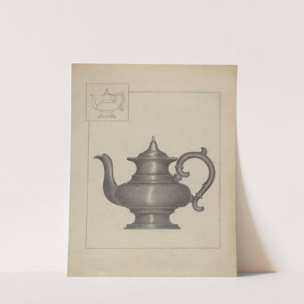 Pewter Teapot by Janet Riza