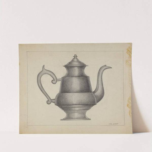 Pewter Teapot by Karl Joubert