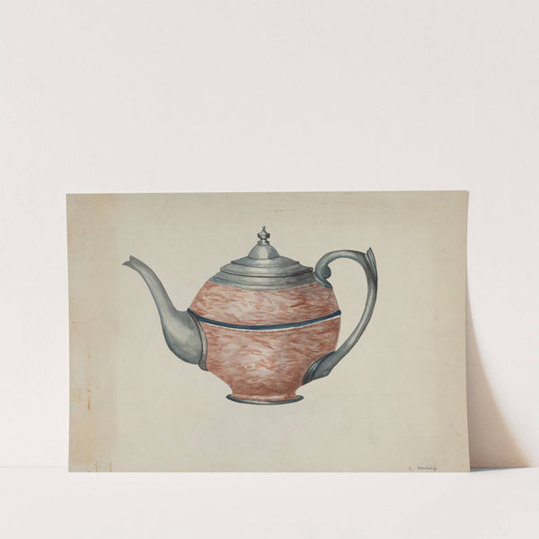 Pewter Teapot by Beulah Bradleigh