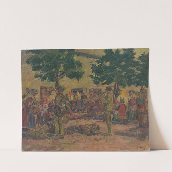 Pezinok Market by Gustáv Mallý