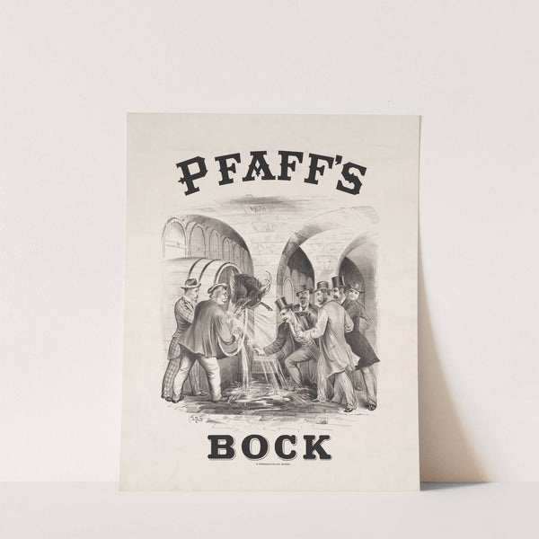 Pfaff's bock by Charles Wellington Reed