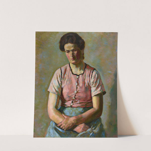 Pfälzerin (Bäuerin aus Jockgrimm) by Albert Haueisen