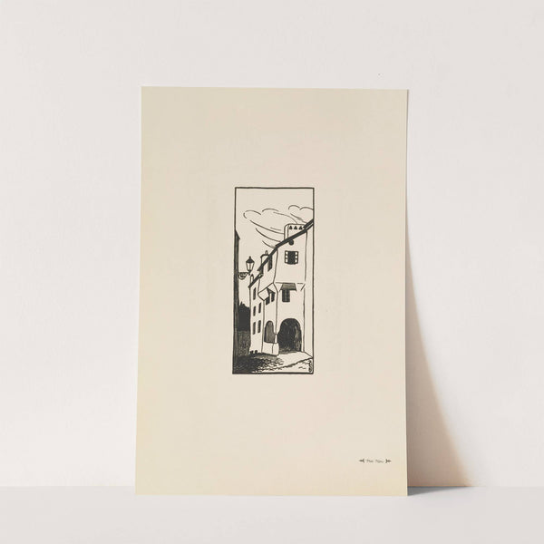 Pfeifergasse (1920) by Lucie Sayler