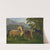 Pferde Vor Landschaft Horses In Landscape by Johann Jakob Biedermann