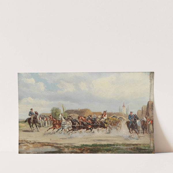 Pferdemarkt by Alfred Steinacker