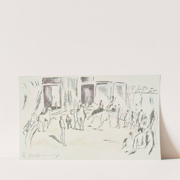 Pferdenummer in der Zirkusmanege (1910-1914) by Rudolf Grossmann