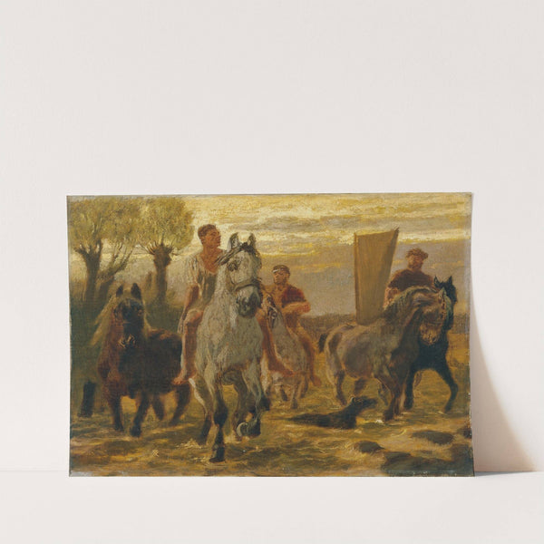 Pferdeschwemme by Teutwart Schmitson