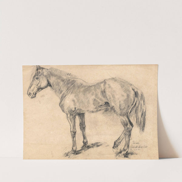 Pferdestudie (1941) by August Kratzer