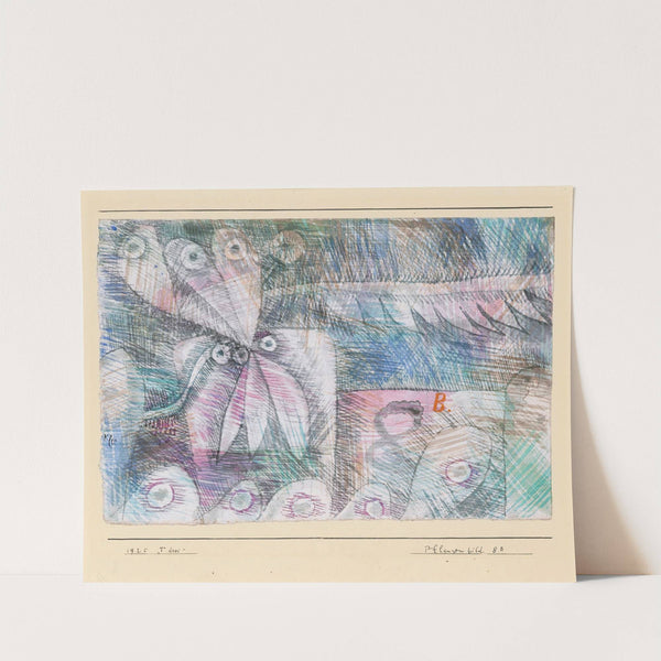 Pflanzen Bild 8.B, 1925 by Paul Klee