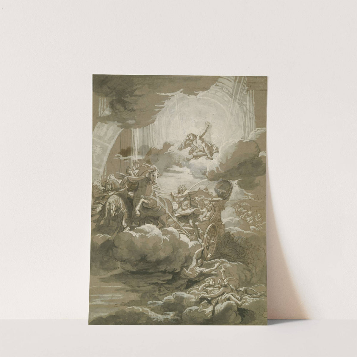 Phaeton Driving the Chariot of Apollo by Jean Jouvenet