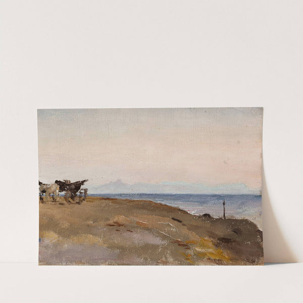 Phaleron near Athens. From the journey to Greece (1905) by Jan Ciągliński