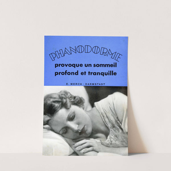 Phanodorme (1910-1950) by Merck