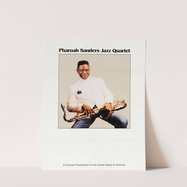 Pharoah Sanders Jazz Quartet by U.S. Information Agency