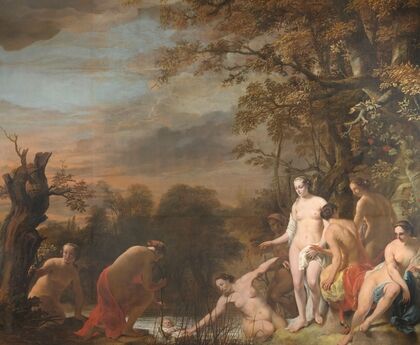 Pharoah’s Daughter Discovers Moses in the Rush Basket