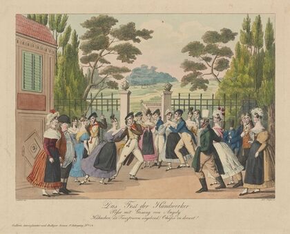 Das Fest der Handwerker; Posse mit Gesang von Angely (1830-1839)