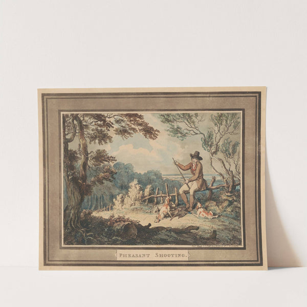 Pheasant Shooting by Samuel Howitt