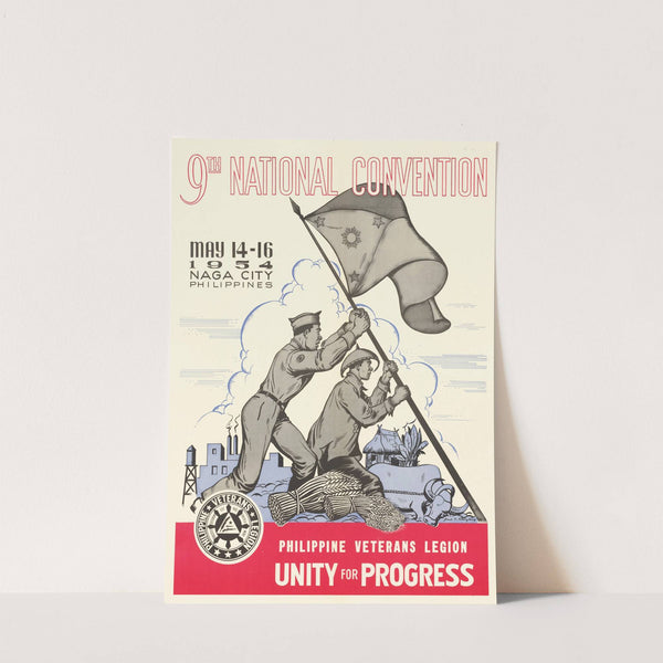Phil. Veterans Legion Poster by U.S. Information Agency