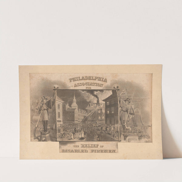 Philadelphia Association for the Relief of Disabled Firemen by John Rubens Smith