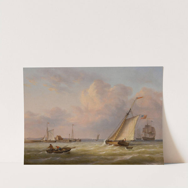 Philadelphia Harbor by Thomas Birch