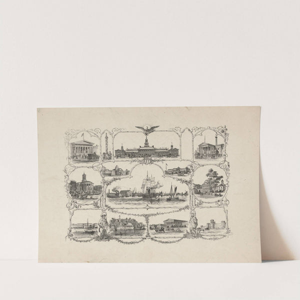 Philadelphia. (1855) by James Fuller Queen