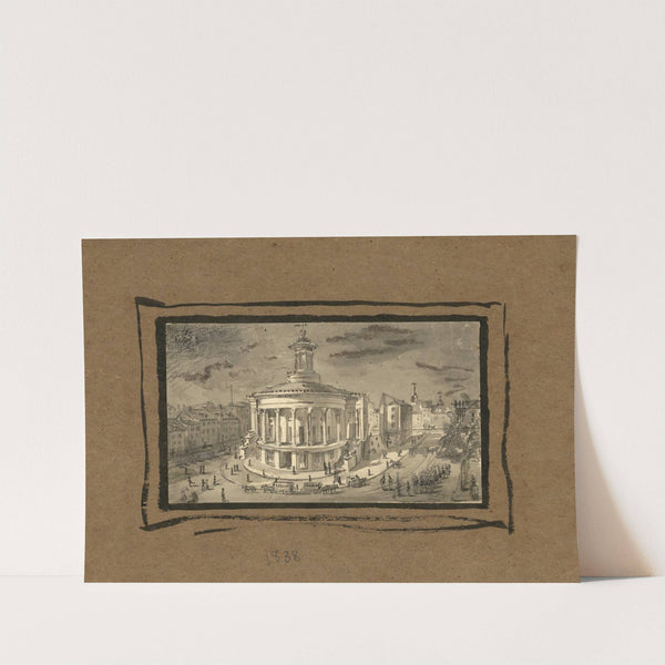 Philadelphia Merchant’s Exchange (1838) by James Fuller Queen