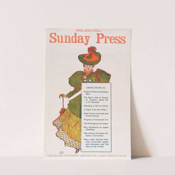 Philadelphia Sunday Press; May 10 by George Reiter Brill