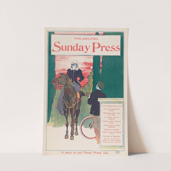 Philadelphia Sunday Press; November 10th by George Reiter Brill