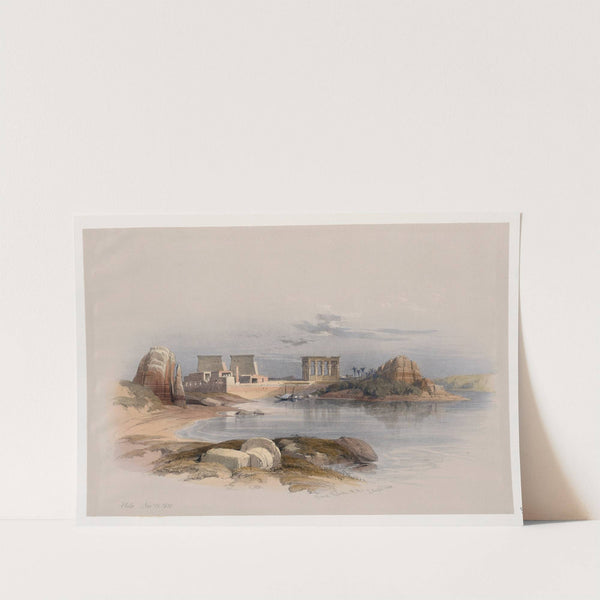 Philæ. Nov. 18, 1838 (1846-1849) by David Roberts