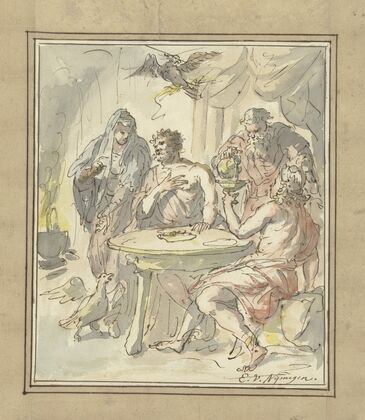 Philemon en Baucis (1677 - 1755)