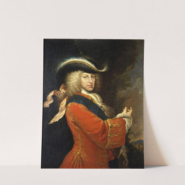 Philip V in Hunting Costume by Miguel Jacinto Meléndez