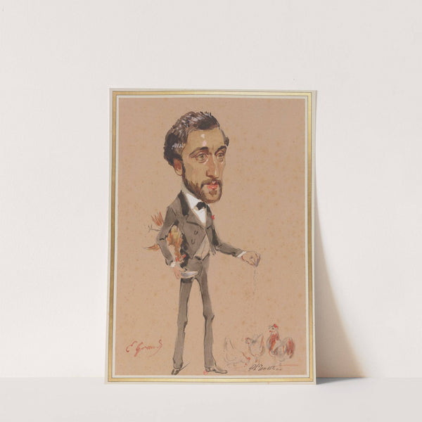 Philippe Rousseau (1816-1887) by Eugène Giraud