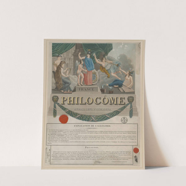 Philocôme. Aubril seul possesseur (1820) by Jean-Baptiste Morret